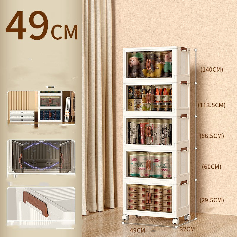 Oversized Storage Box – Household Clothing Organizer Plastic Closet