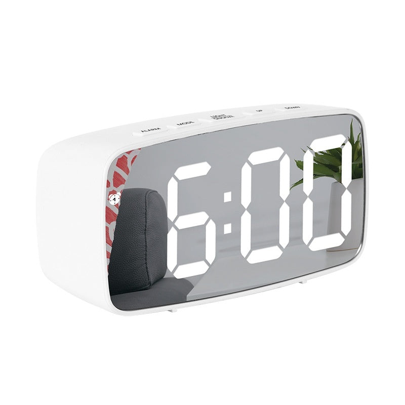 Creative Mirror Alarm Clock Multifunctional LED Clock