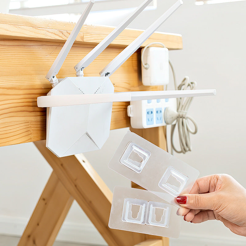 Punch-Free Mobile Fixed Socket Holder Rack Hook – Adhesive Wall-Mounted Organizer