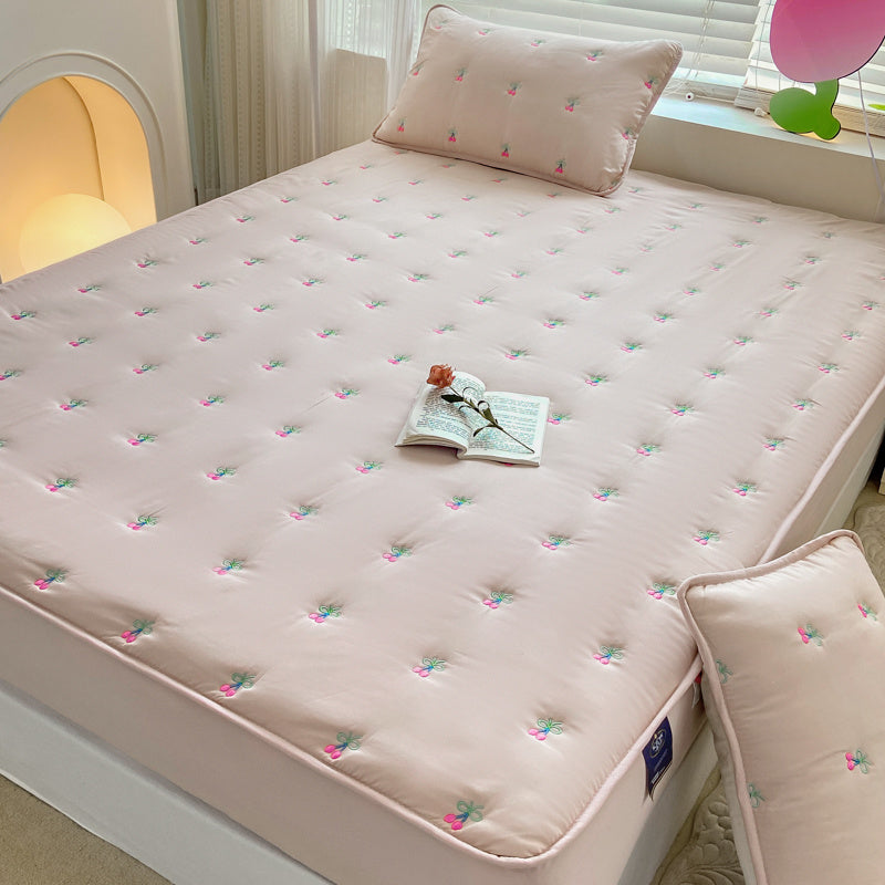 Maternal and Infant Grade Cotton Fitted Sheet – Single Piece for Simmons Mattress