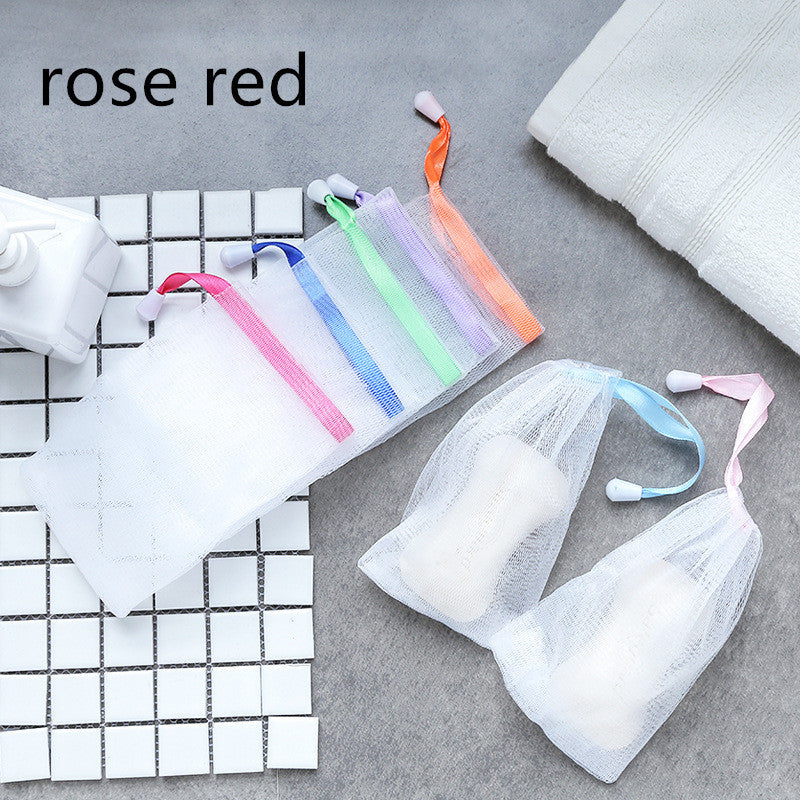 Handmade soap foaming net