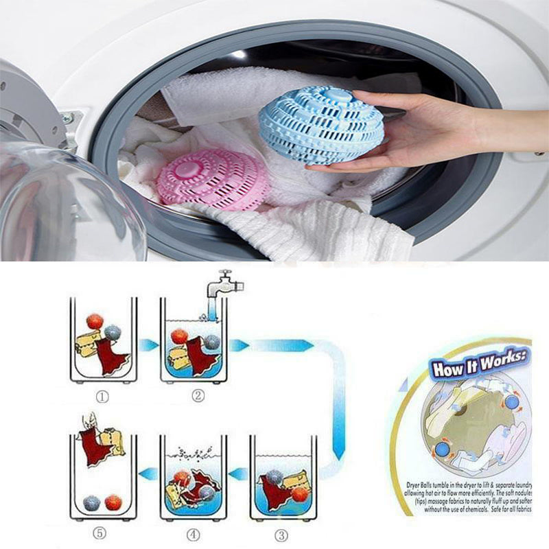 Reusable Eco Natural Magic Laundry Ball – No Detergent Wash Wizard