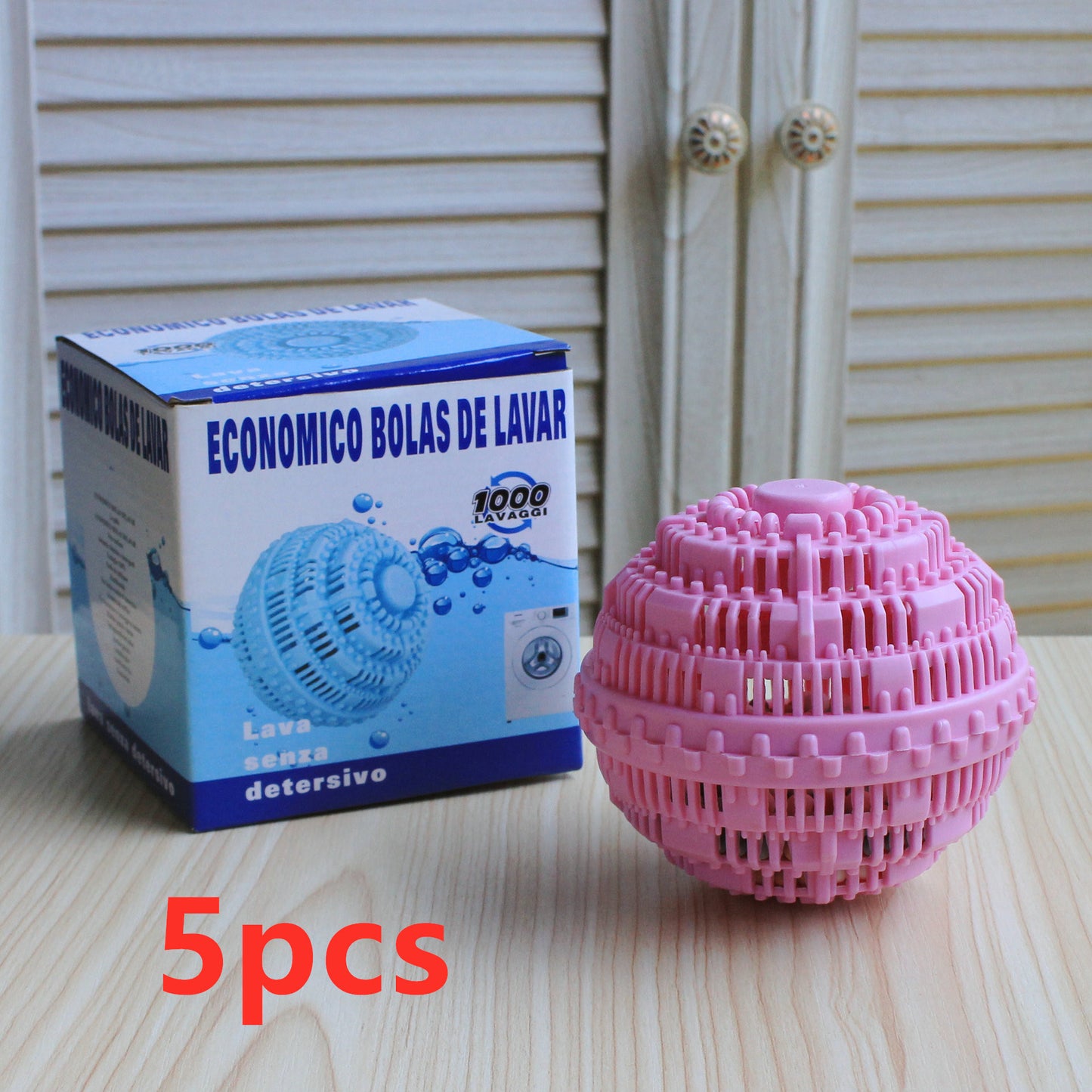 Reusable Eco Natural Magic Laundry Ball – No Detergent Wash Wizard