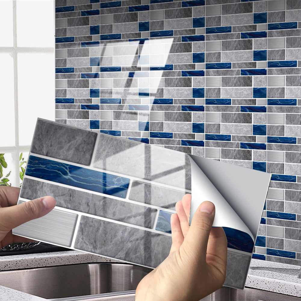Marble Rock Crystal Tile Stickers Self-adhesive Wear-resistant Floor