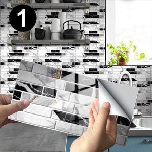 Marble Rock Crystal Tile Stickers Self-adhesive Wear-resistant Floor
