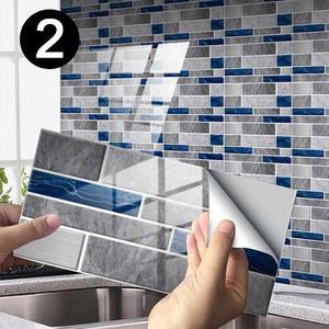 Marble Rock Crystal Tile Stickers Self-adhesive Wear-resistant Floor