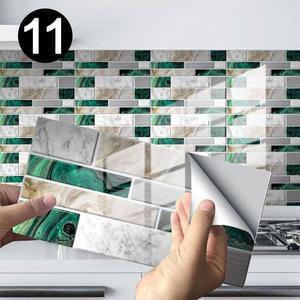 Marble Rock Crystal Tile Stickers Self-adhesive Wear-resistant Floor