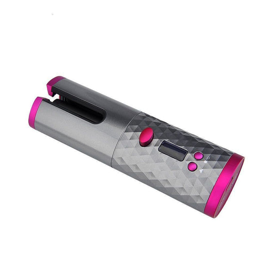 Wireless USB Rechargeable Curling Iron – Multifunctional Adjustable Curler