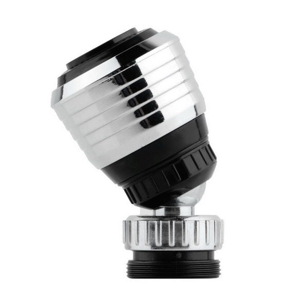 Plastic Imitation Metal Water-Saving Faucet – Universal 360-Degree Splash-Proof Kitchen Faucet
