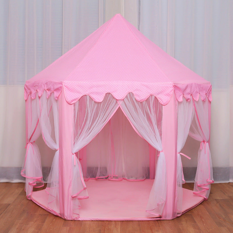 Portable Children's Tent – Princess Castle Tipi Teepee for Kids