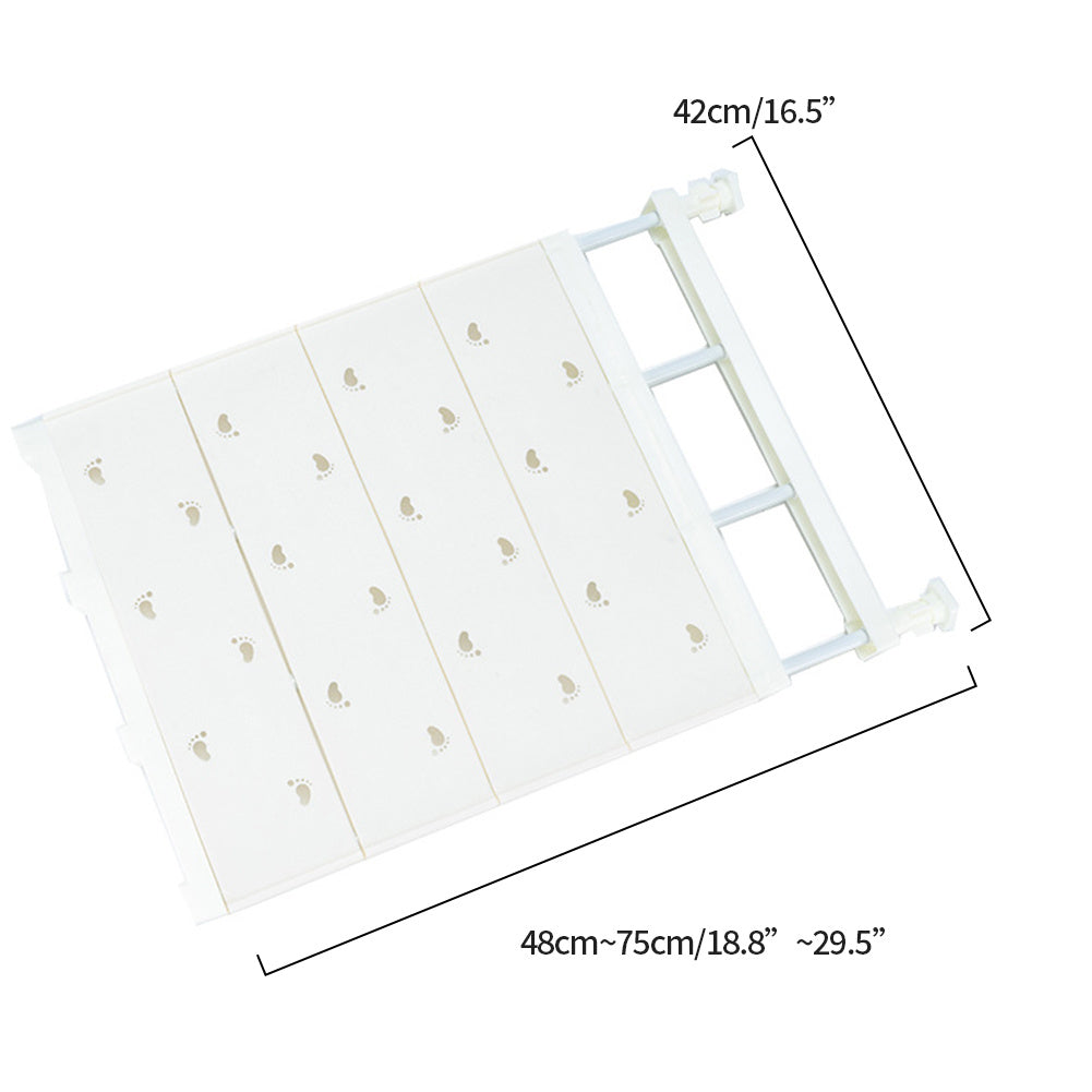 Nail-free Wardrobe Layered Partition Cabinet Kitchen Storage Divider