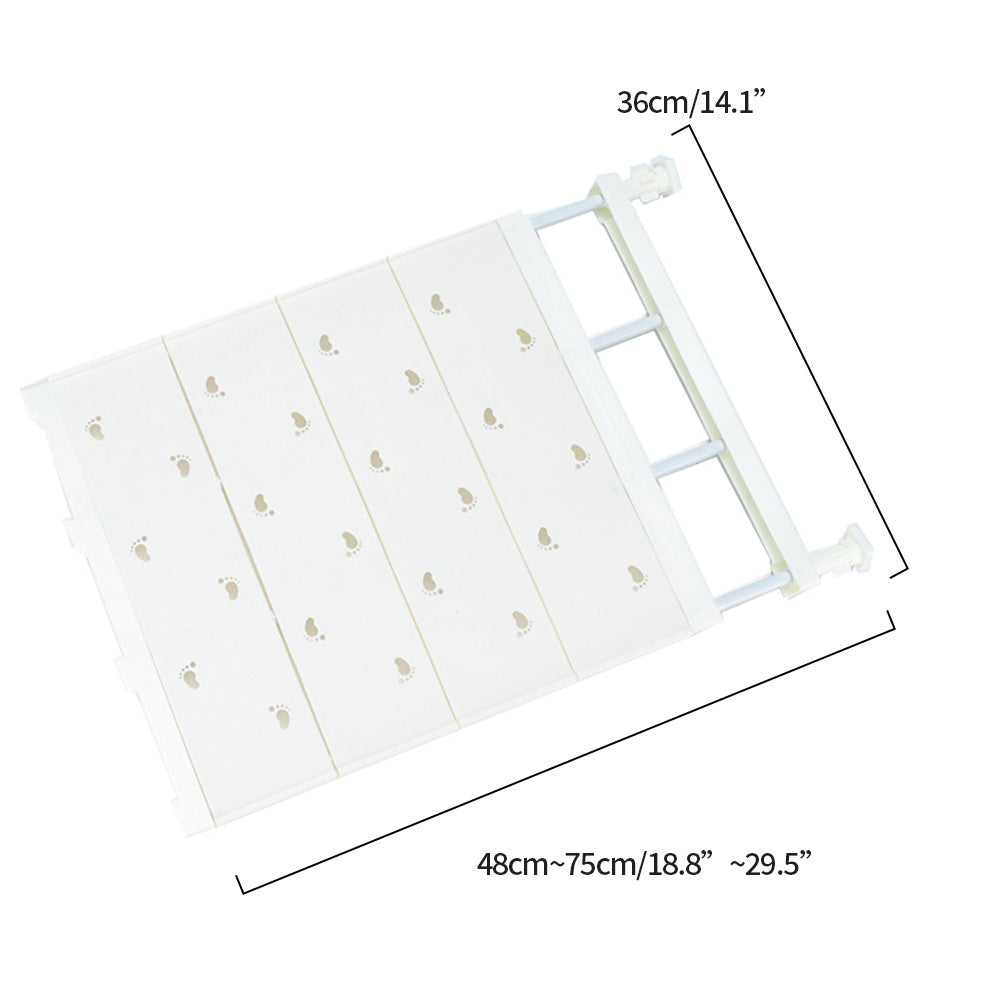 Nail-free Wardrobe Layered Partition Cabinet Kitchen Storage Divider