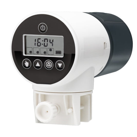 Digital timer with control buttons on a white background