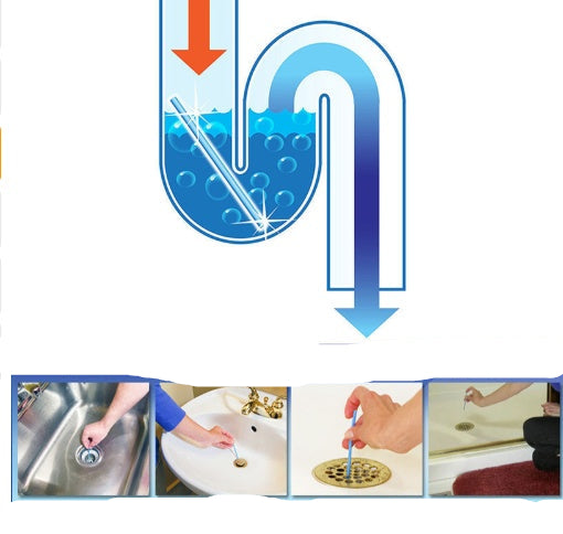 Pipeline Decontamination Sticks – Effective Drain Cleaner & Deodorizer