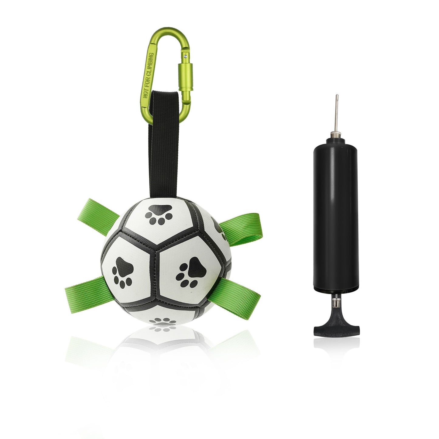 Interactive Dog Football Toy – Inflated Training Soccer Ball for Pets