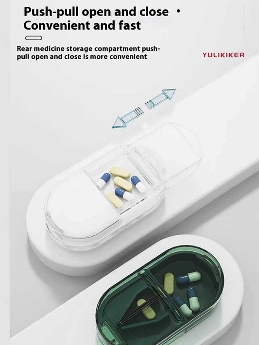 Home Portable Pill Cutter Dispenser Portable