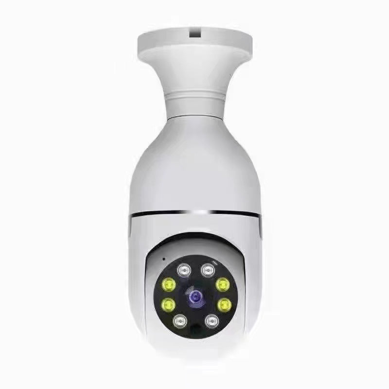 E27 Bulb Camera – 360° WiFi Remote Home Monitoring Full Color