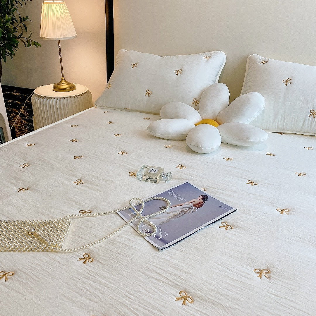 Maternal and Infant Grade Cotton Fitted Sheet – Single Piece for Simmons Mattress