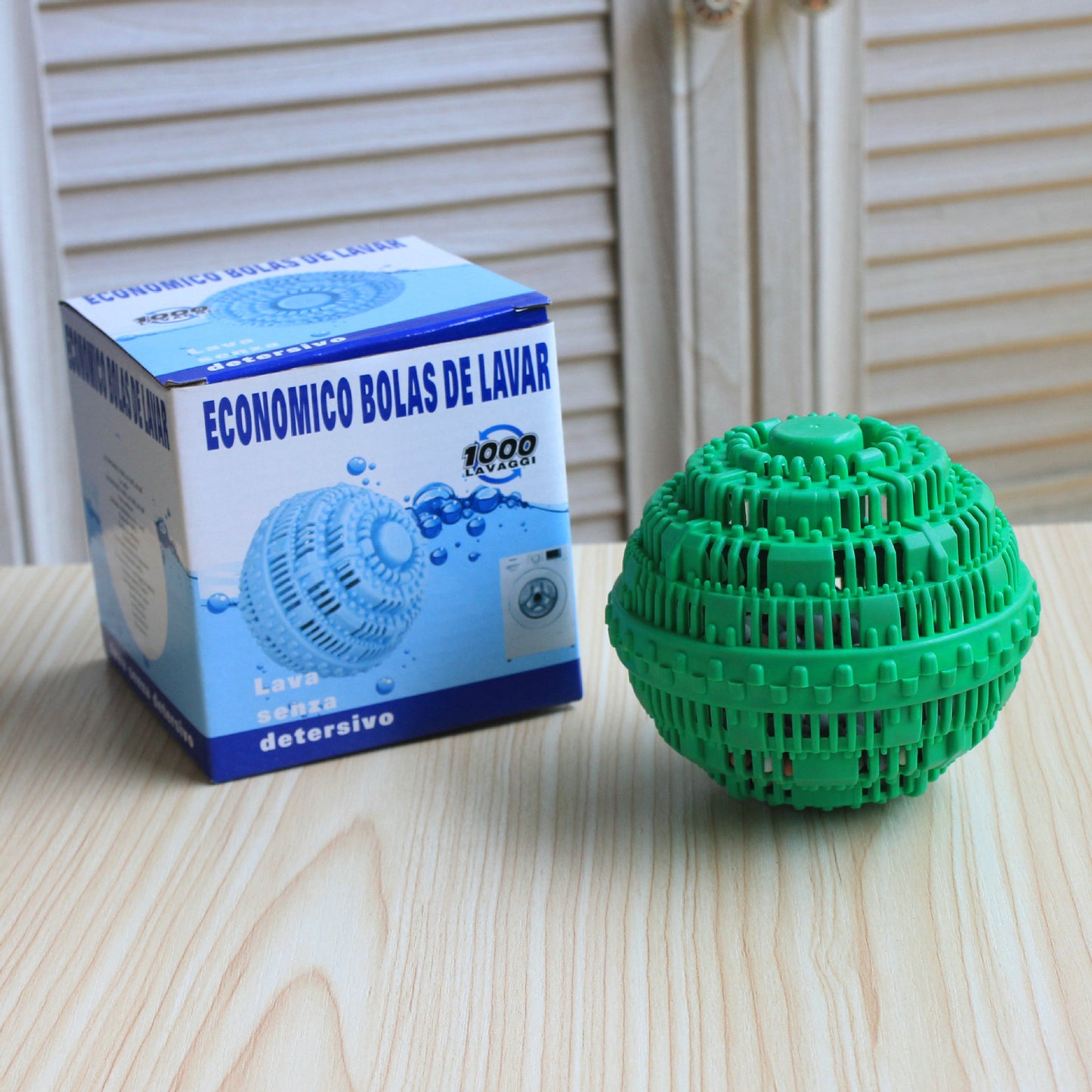 Reusable Eco Natural Magic Laundry Ball – No Detergent Wash Wizard
