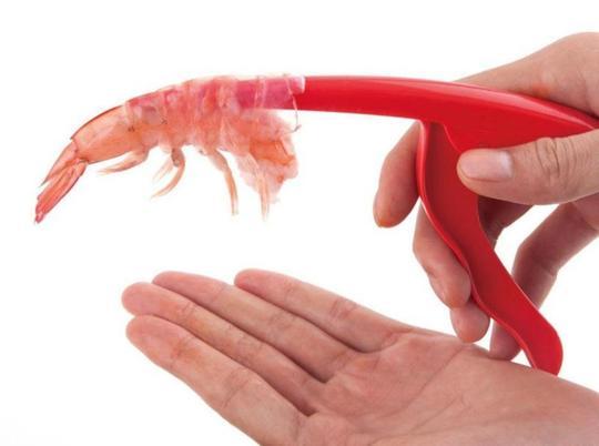 Stainless Steel Shrimp Peeler: Effortless Seafood Preparation Tool