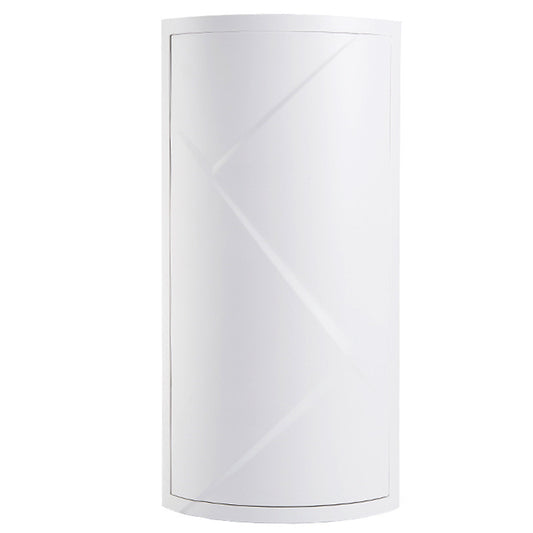 Rotatable Bathroom Makeup Organizer – Wall-Mounted Corner Plastic Storage Rack