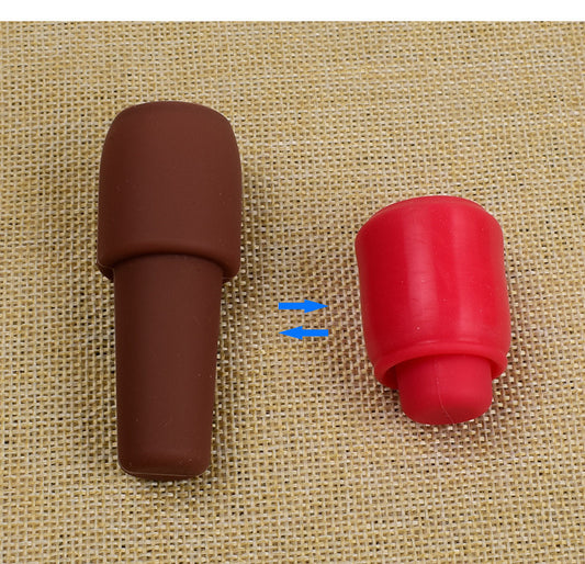 Ondaum General Creative Soft Silicone Wine Stopper Incense Bottles Sealer