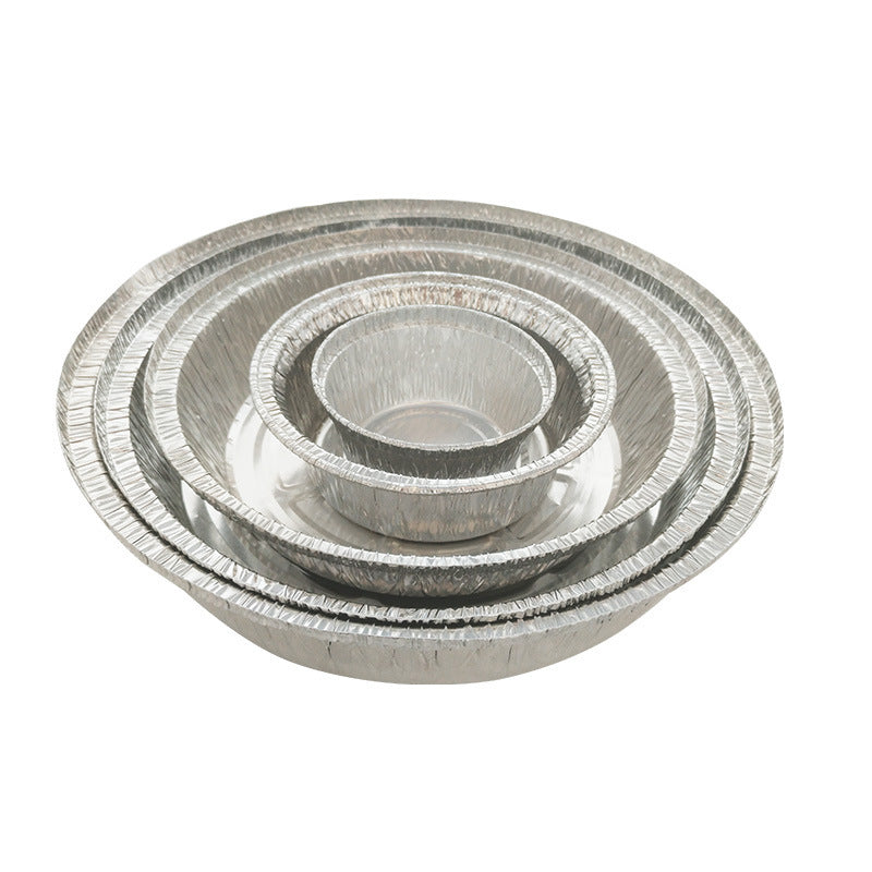Disposable Aluminum Foil Bowl – Round Heat-Resistant Serving Dish