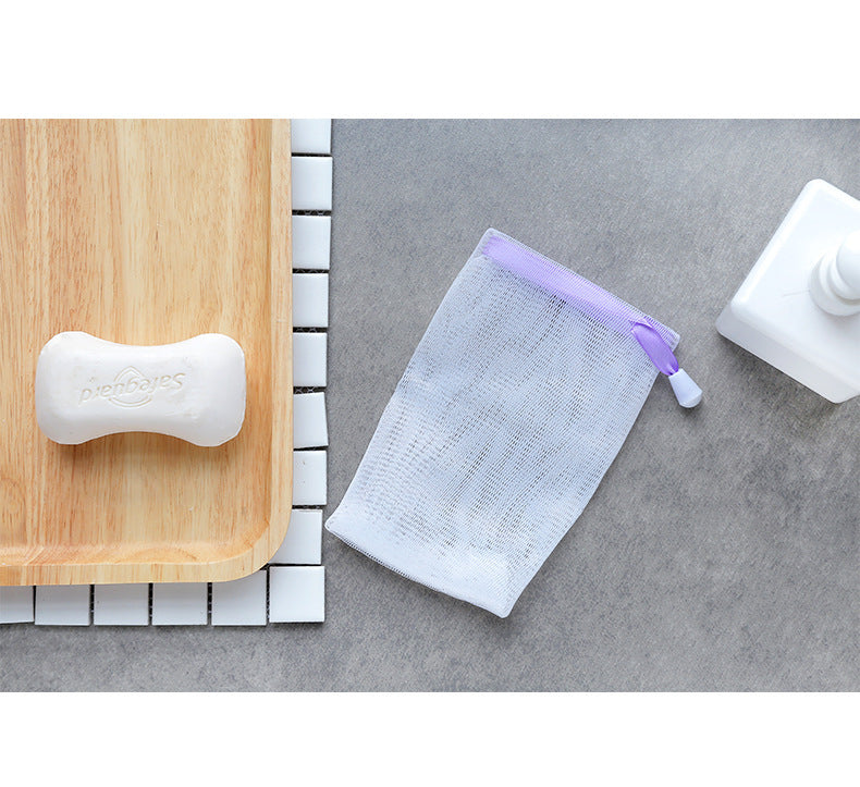 Handmade soap foaming net