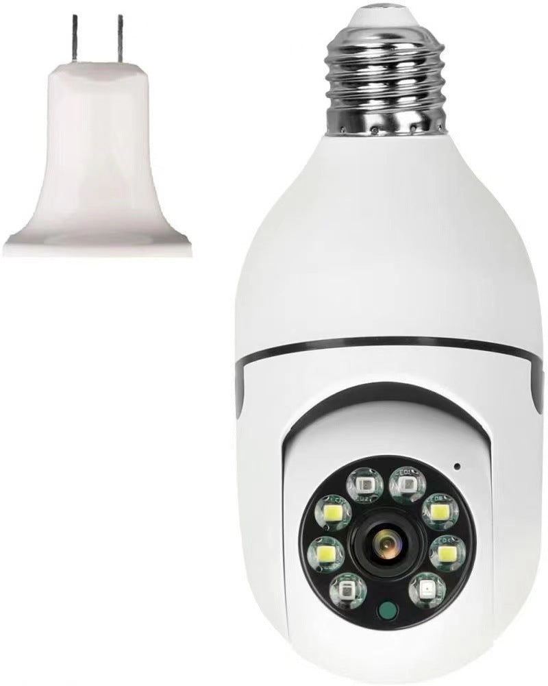 E27 Bulb Camera – 360° WiFi Remote Home Monitoring Full Color