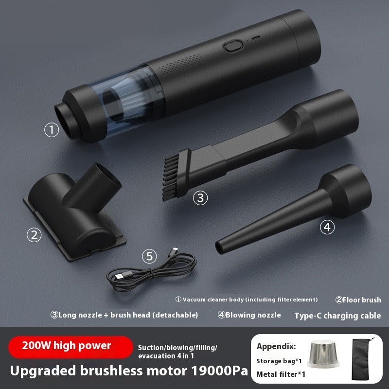 Car Wireless Dust Collector – Rechargeable Portable Car Cleaner