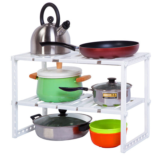 Retractable Kitchen Shelf – Versatile Multi-Purpose Storage Organizer