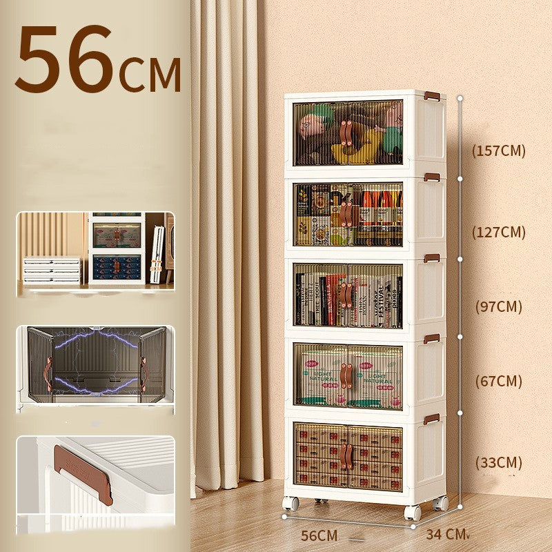 Oversized Storage Box – Household Clothing Organizer Plastic Closet