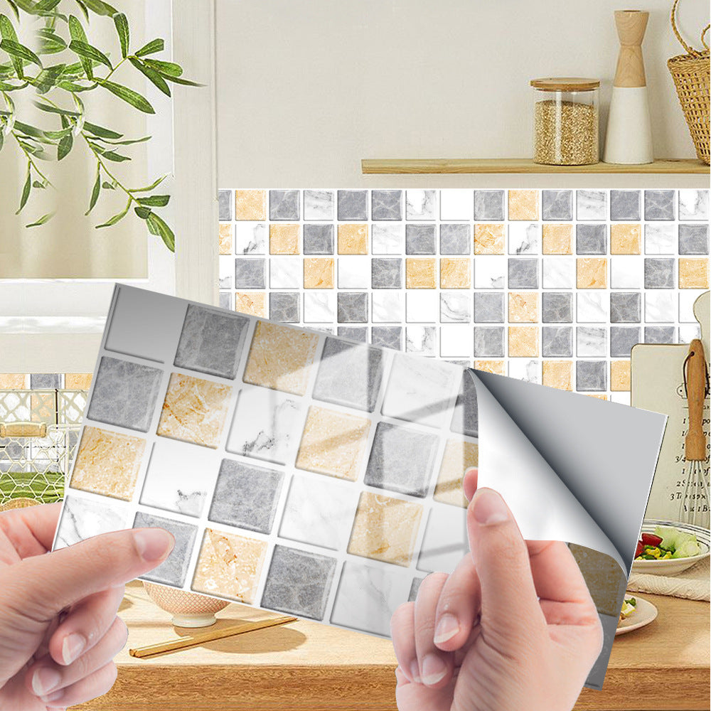 Three-dimensional Tile Sticker Waterproof Self-adhesive Wall Stickers