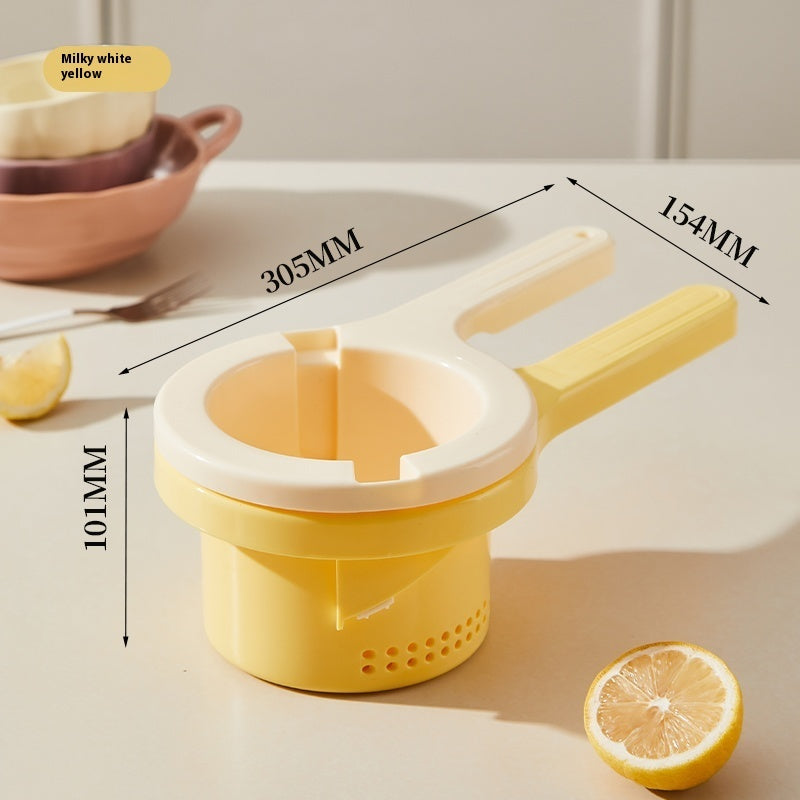Vegetable Stuffing Water Squeezer – Household Dumpling Stuffing and Vegetable Pressing Gadget
