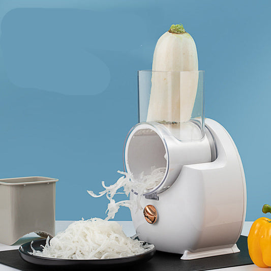 Electric Vegetable Slicer – Multifunctional Cutter, Shredder, and Chopper for Kitchen Use