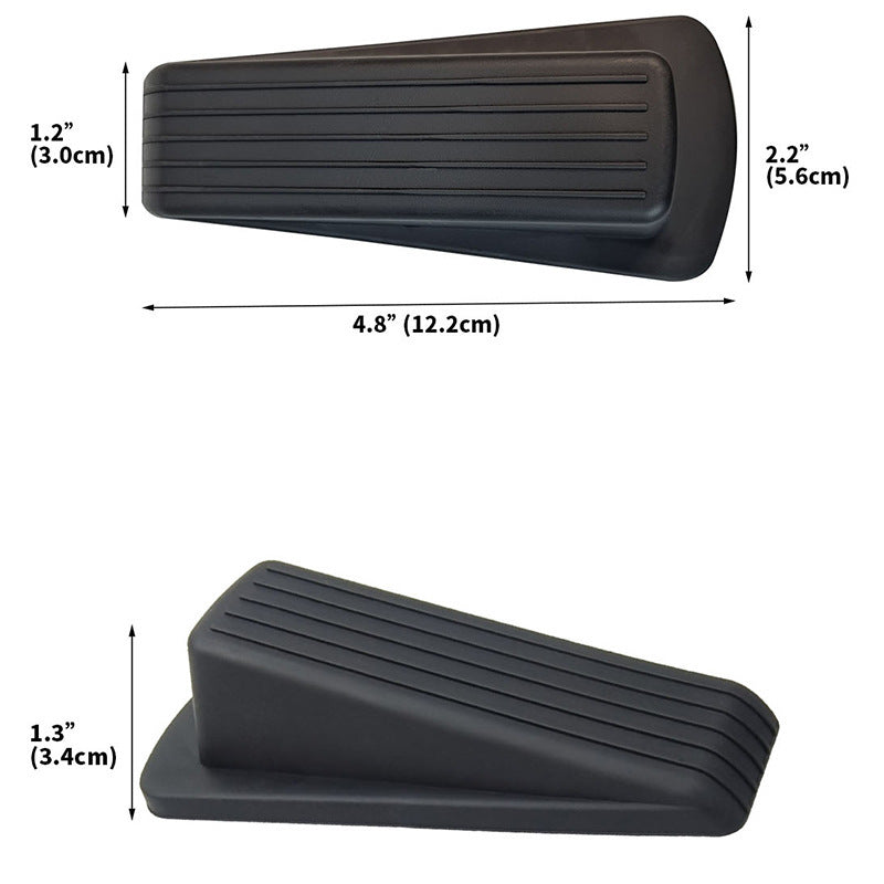 Plastic Solid Color Household Door Stopper – Light Luxury Style