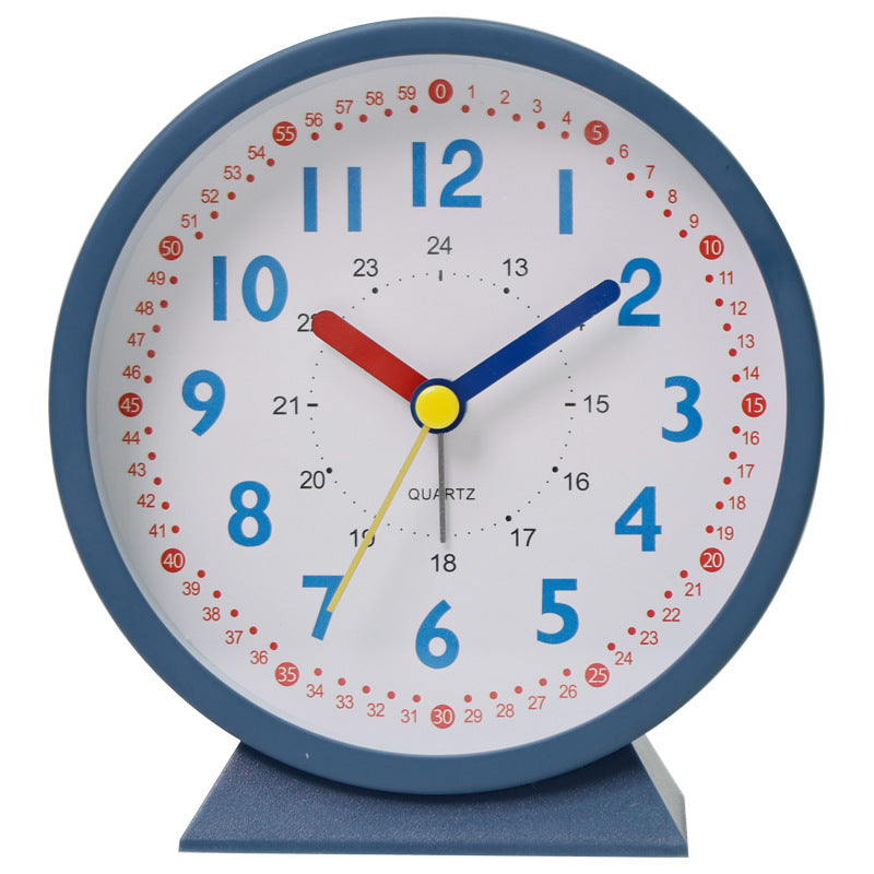 Modern Minimalist Metal Little Alarm Clock Creative
