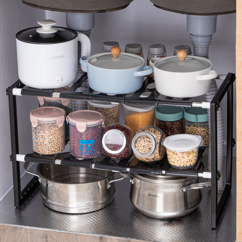 Retractable Kitchen Shelf – Versatile Multi-Purpose Storage Organizer