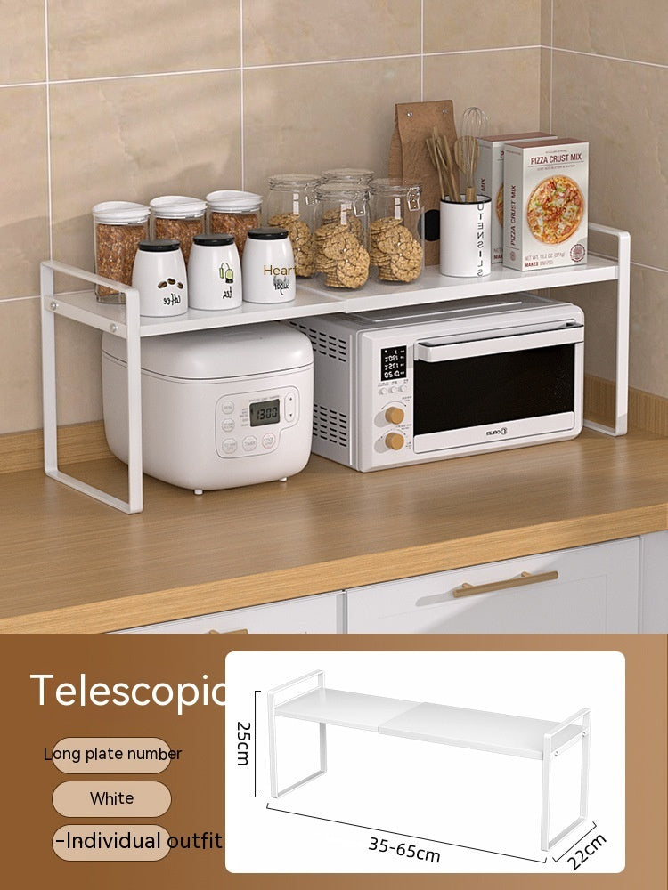 Kitchen Storage Retractable Cabinet Shelf – Multi-Purpose Detachable Organizer