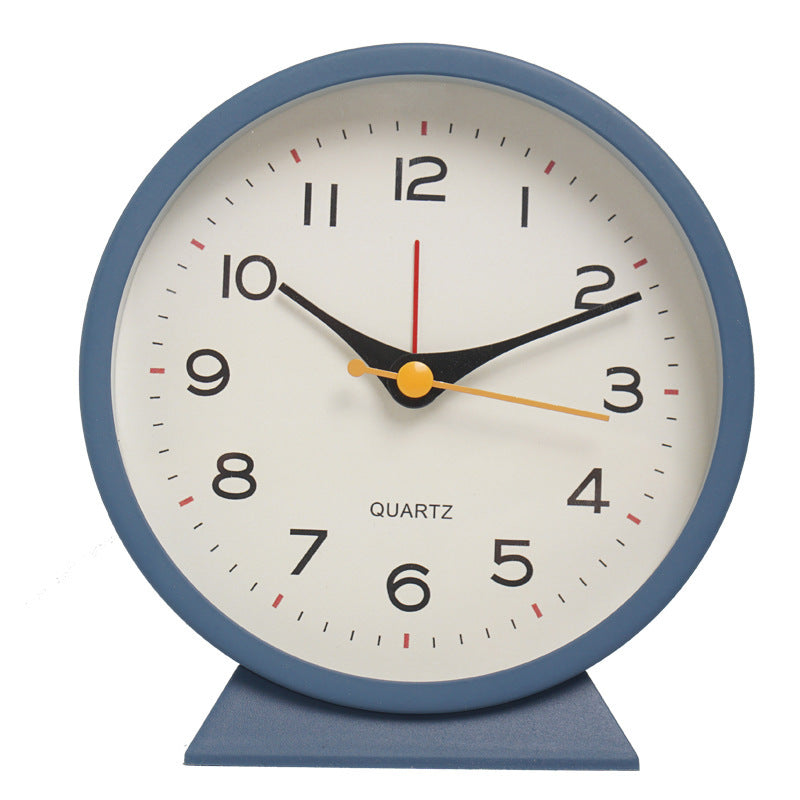 Modern Minimalist Metal Little Alarm Clock Creative
