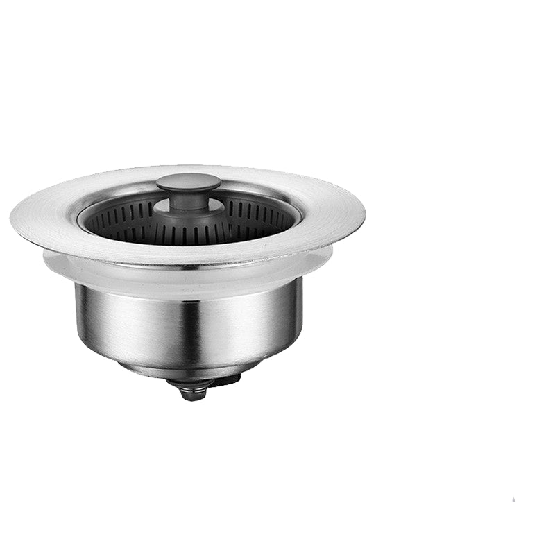 Stainless Steel Kitchen Bounce Core Sink Strainer Drain Cap – Durable and Versatile