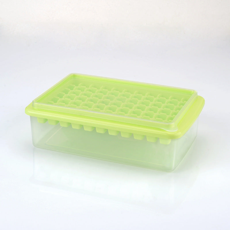 Fashionable Ice Tray with Fresh-Keeping Box and Ice Shovel – Multi-Cell Ice Maker