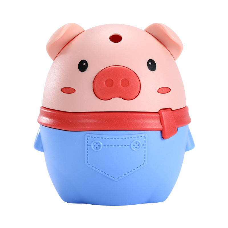 Creative Press-Type Toothpick Holder – Cartoon Pig Design