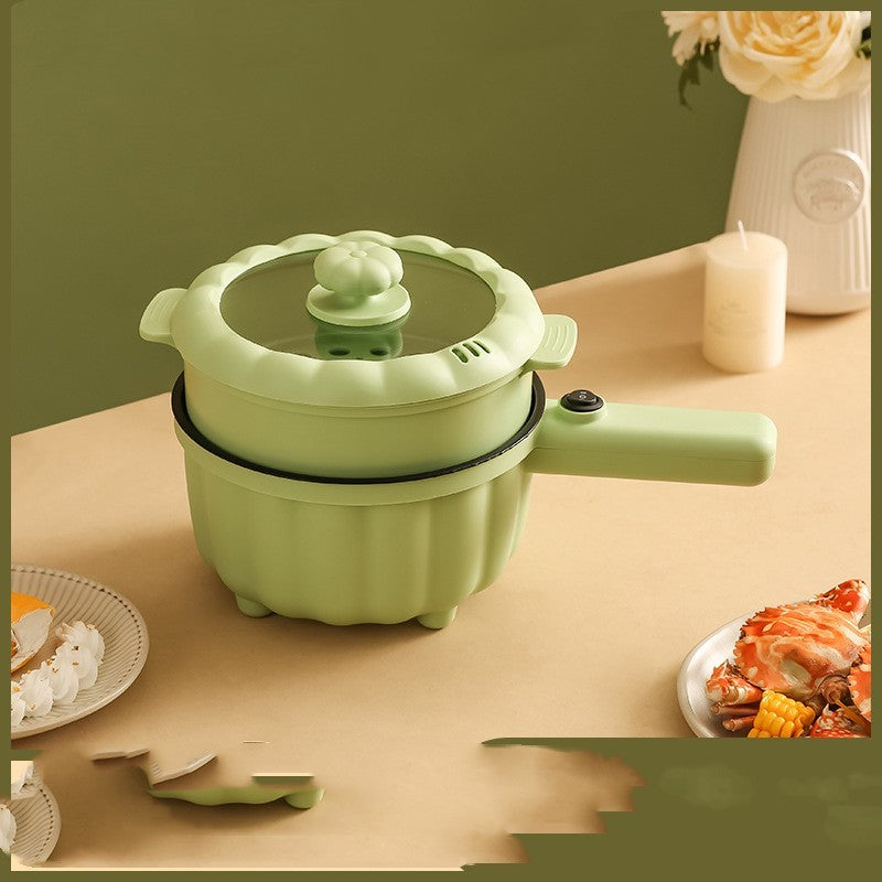 Small Steam Cooking Frying Pan – Mini Electric Hot Pot