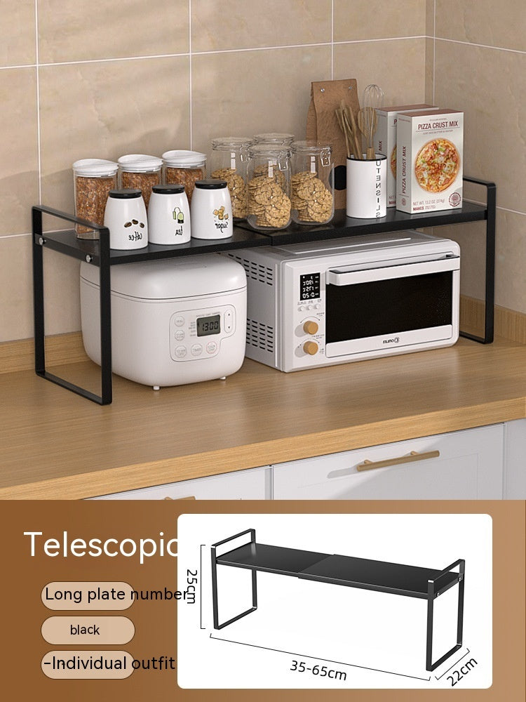 Kitchen Storage Retractable Cabinet Shelf – Multi-Purpose Detachable Organizer