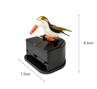 Household Push-type Bird Automatic Pop-up Toothpick Box