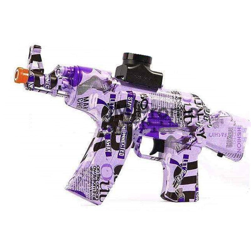 Graffiti Electric Repeater Water Gun – Colorful Summer Fun Toy