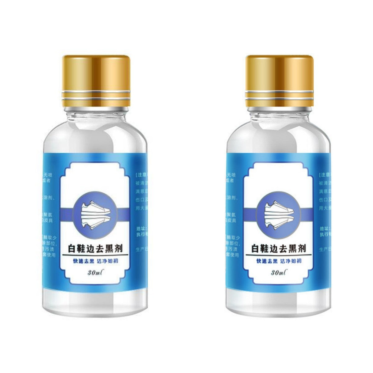 White Shoes & Sneakers Edge Cleaner – Patent Leather Blackening Agent