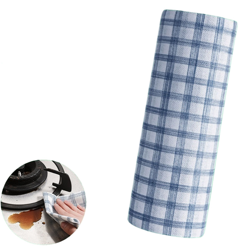 Kitchen Wet and Dry Non-woven Fabric Disposable Dishcloth – Multi-functional Kitchen Cleaning Rag