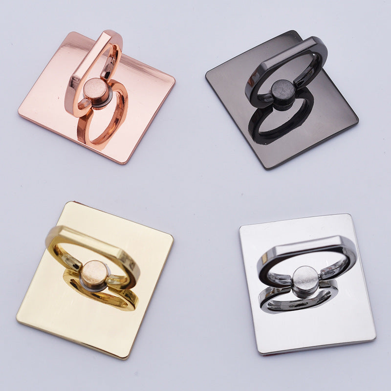 Metal ring button cell phone bracket new slacker mobile phone rack general support frame can be repeatedly made